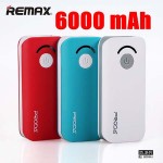 Remax Proda V3 Power bank แบตสำรอง 6000 mAh สีแดง