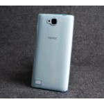 เคส Huawei Honor 3C Soft Case เคสนิ่ม TPU แบบใส-บางพิเศษ (สีฟ้าใส)