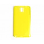 เคสใส TPU สีเรียบ สีเหลือง Samsung Galaxy Note 3