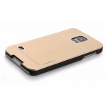เคส Samsung Galaxy S5 Metal Case (เคสอลูมิเนียม) จาก Motomo สีทอง
