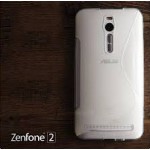 เคส Zenfone 2 (ZE551ML / ZE550ML) | เคสนิ่ม ซิลิโคน คุณภาพดี แบบทูโทน สีขาว / ใส
