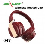 หูฟัง บลูทูธ Zealot 047 Wireless Headphone สีแดง