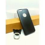 เคส iPhone 6 / 6s เคสแข็งความยืดหยุ่นสูง (บางพิเศษ) พร้อม Ring Holder สีดำ