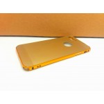 เคส iPhone 7 Plus เคสฝาหลัง + Bumper ขอบกันกระแทก (เสริมขอบกันกระแทก) สีทอง (แบบ Luxury)