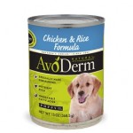 อโวเดิร์ม AvoDerm ชนิดเปียก สูตรสไก่และข้าว สำหรับลูกสุนัขอายุไม่เกิน1ปี ทุกสายพันธุ์ 368.5 กรัม