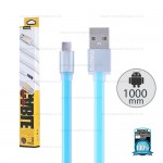REMAX Cable Micro USB (1M,V2) Pudding Blue 