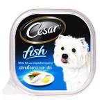 ซีซาร์ Cesar ชนิดเปียก รสปลาเนื้อขาวและผัก 100 g