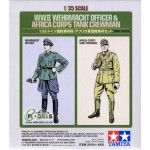 25154 WW2 WEHRMACHT OFFICER & AFRICA CORPS TANK CREWMAN