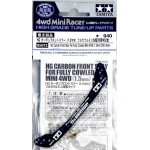 TA 95072 HG Carbon Front Stay For Fully Cowled Mini 4WD (1.5mm) 20th Anniv.