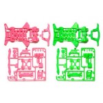 TA 95240 Super XX Fluorescent-Color Chassis Set (Pink/Green)