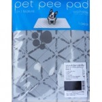 Pet pee pad แผ่นรองซับฉี่สุนัข แบบซักได้ Size S ขนาดกว้าง 30 cm. ยาว 40 cm.