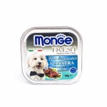 Monge Fresh ชนิดเปียก สำหรับสุนัข สูตรเป็ด 100 กรัม