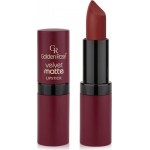 Golden Rose Velvet Matte Lipstick 4.2g No.22 Rosewood Red