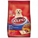 ALPO ชนิดเม็ด สำหรับสุนัขโตทุกสายพันธุ์ รสไก่ ตับและผัก 1.5 kg