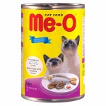 Me-O Seafood ชนิดเปียก สำหรับแมว รสซีฟู้ด 400 กรัม