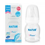 เนเจอร์ Natur ขวดนม  UHappy 2 oz. ไซส์S สำหรับ 0 เดือนขึ้นไป 