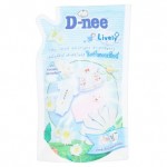 ดีนี่ D-nee ผลิตภัณฑ์ซักผ้าเด็ก ดีนี่ ไลฟ์ลี่ ไบร์ทแอนด์ไวท์ ถุงเติม 600 มล.
