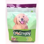 ด็อก เอ็นจอย Dog'n Joy ชนิดเม็ด สำหรับลูกสุนัข รสเนื้อตับอบนมเนย 500 กรัม