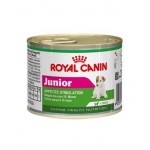 Royal Canin Mini Junior ชนิดเปียก สำหรับลูกสุนัขพันธุ์เล็ก ช่วงหลังหย่านม - อายุ 10 เดือน 195 กรัม