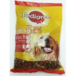 Pedigree ชนิดเม็ด รสเนื้อวัวและผัก 400 g สำหรับสุนัขโตเต็มวัย