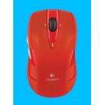 LOGITECH M545 WIRELESS MOUSE USB RED